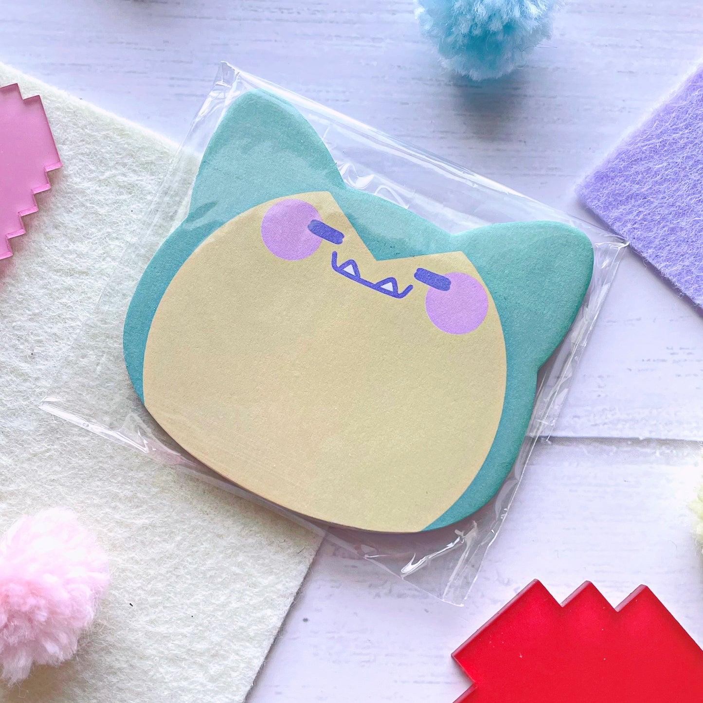 Character Sticky Note Pads - 50 Sheets