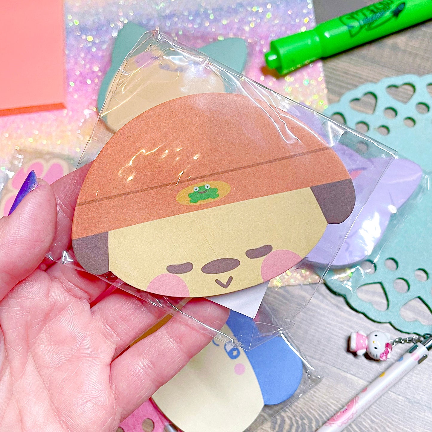 Character Sticky Note Pads - 50 Sheets