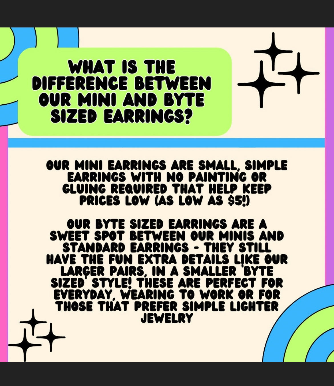 Byte Sized - ACrossing Disc Earrings