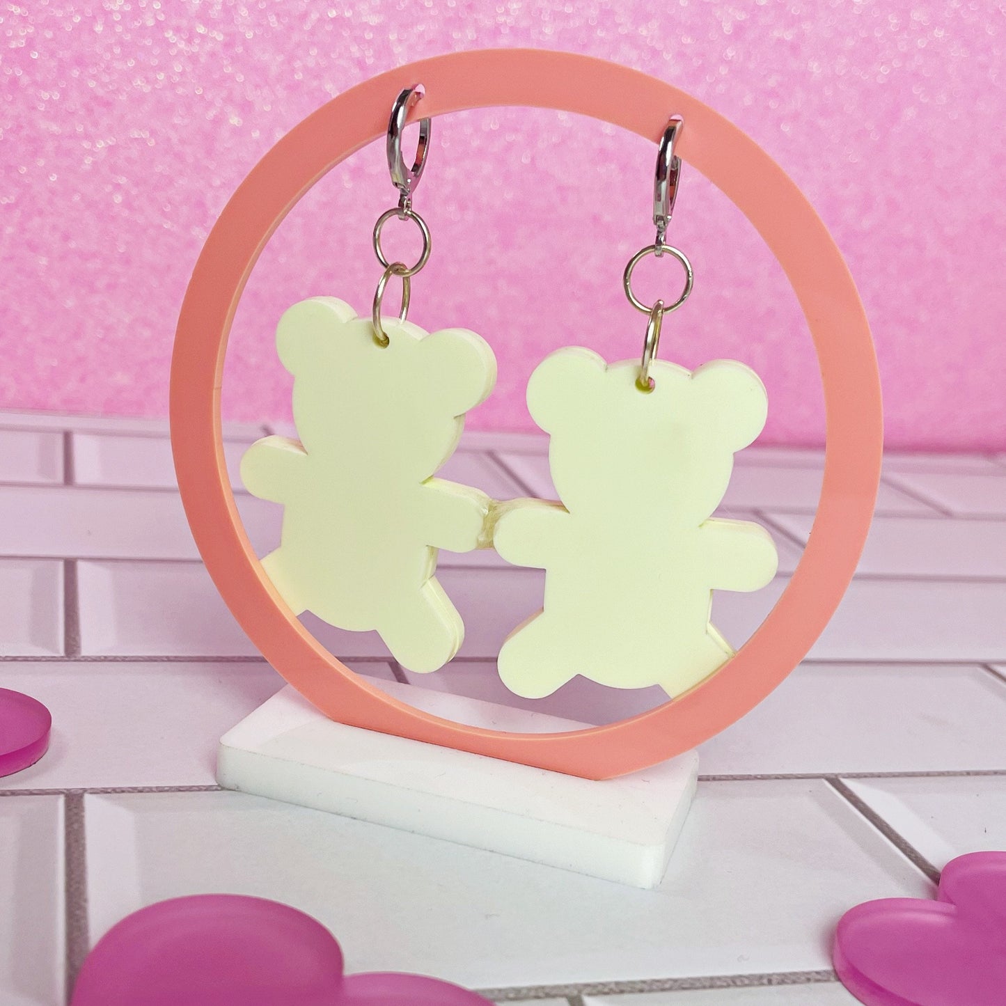 Mood Bears Acrylic Earrings // Pick Your Mood!