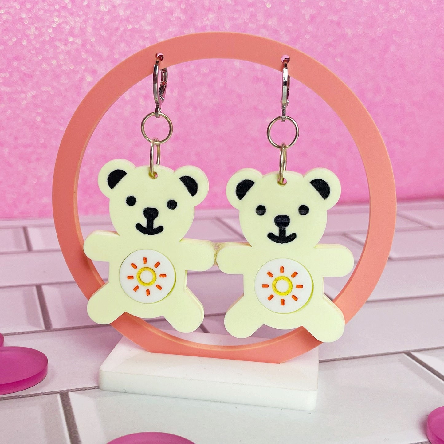 Mood Bears Acrylic Earrings // Pick Your Mood!
