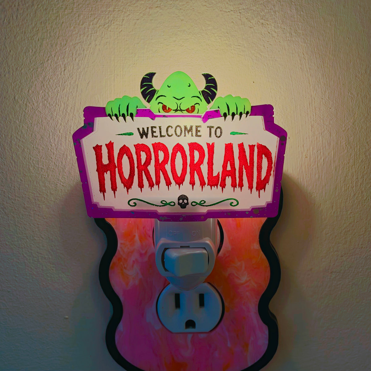 Welcome To!.... Acrylic Night Light // Auto & Manual Options!