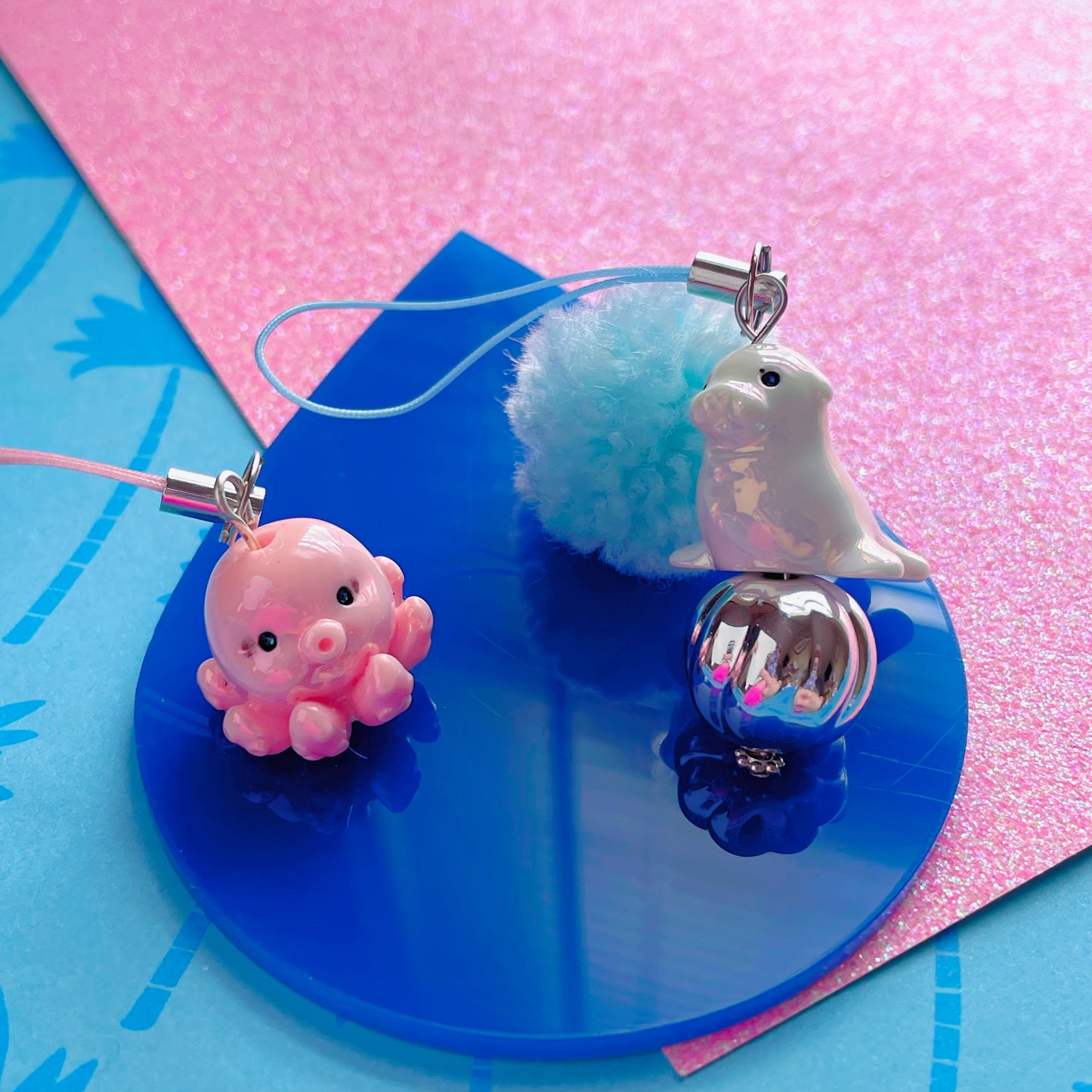 Ocean Sprouts Sea Creature Phone Charms // Pick Your Creature!
