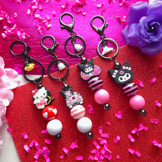 B&B Collab // Kuro & Friends Keychain