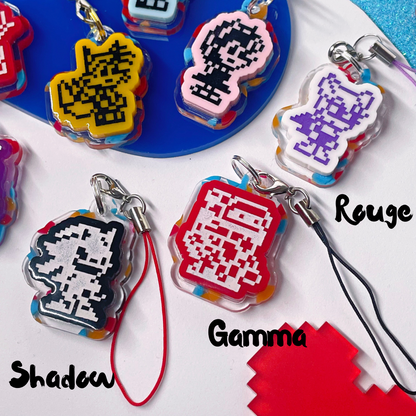 SAdventure Sprite Phone Charms - Tons of Characters To Choose From! // UV Resin Coating For Extra Durability