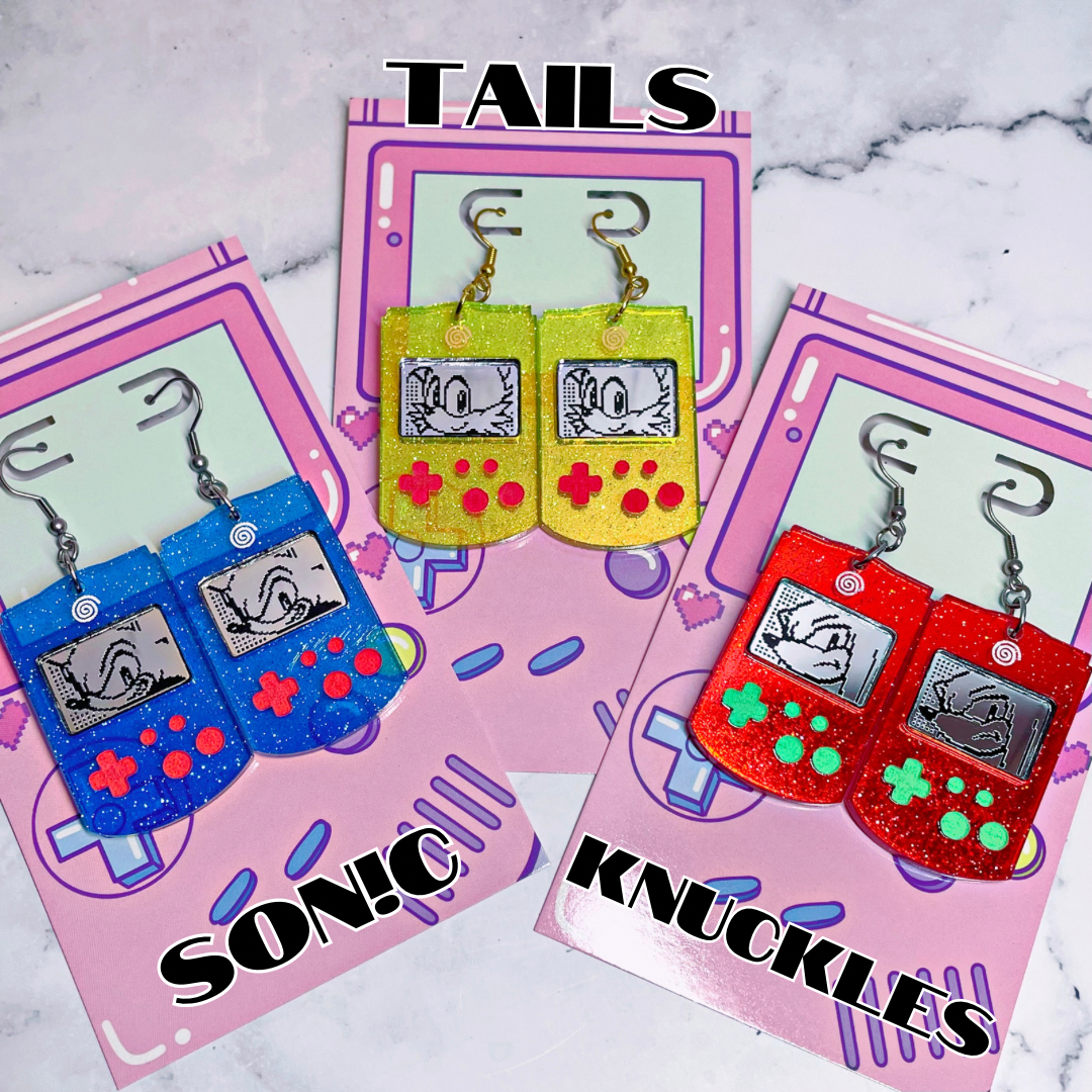 Choose Your Character! VMU Adventure Earrings