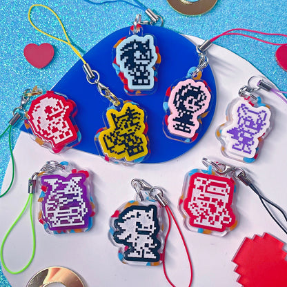 SAdventure Sprite Phone Charms - Tons of Characters To Choose From! // UV Resin Coating For Extra Durability