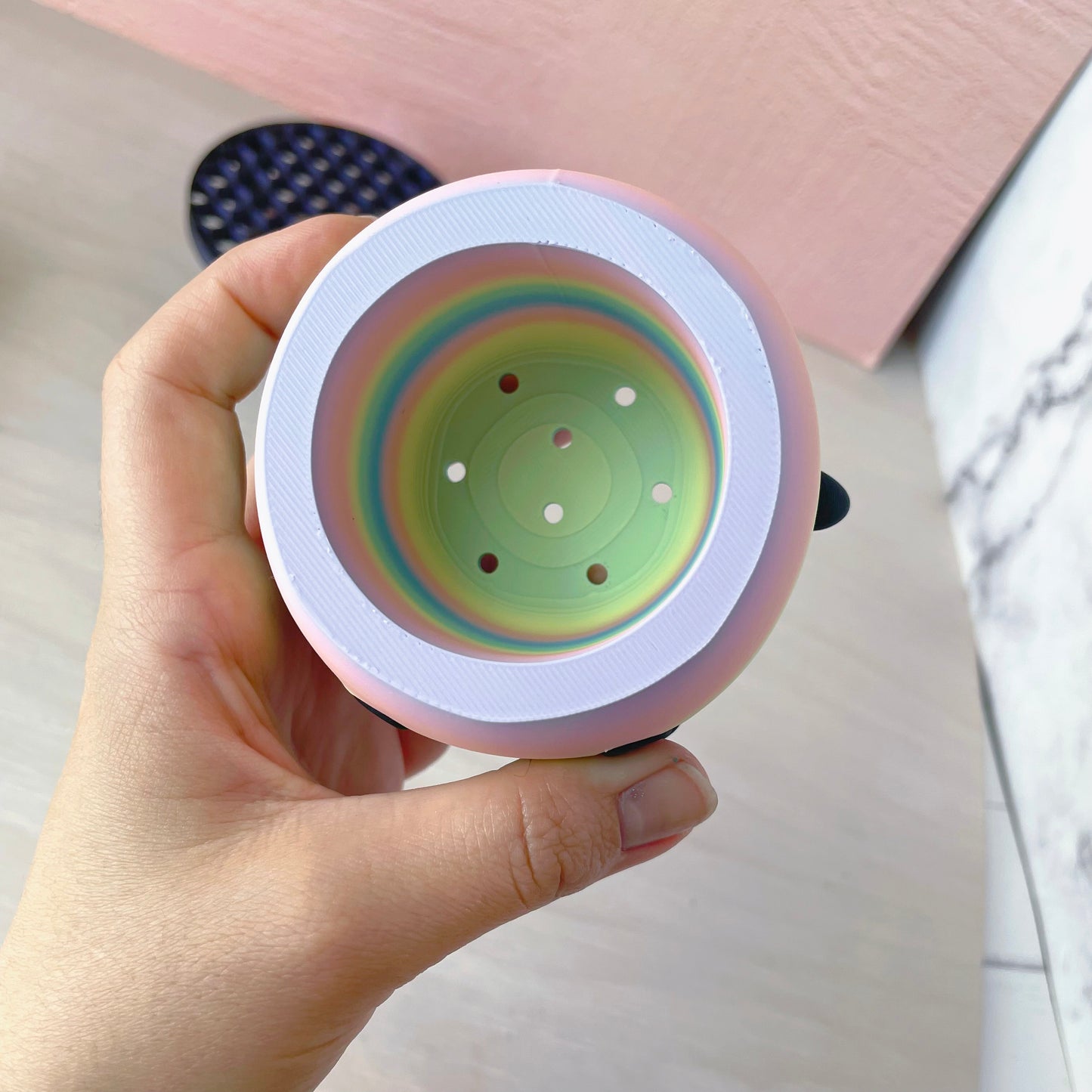 Small Garden Friend Celestial Macaron Plant Pot // Drainage Included!