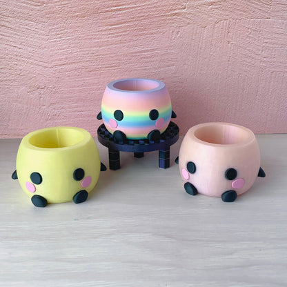 Small Garden Friend Celestial Macaron Plant Pot // Drainage Included!