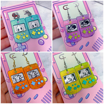 Choose Your Character! VMU Adventure Earrings