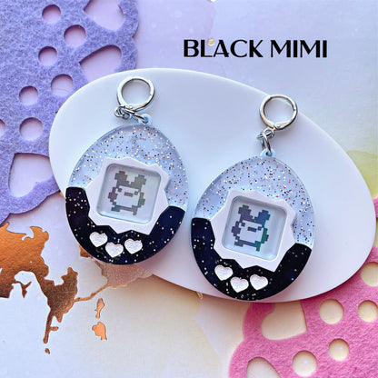 Tama Virtual Friends Acrylic Earrings and Keychains | Choose Your Friend!