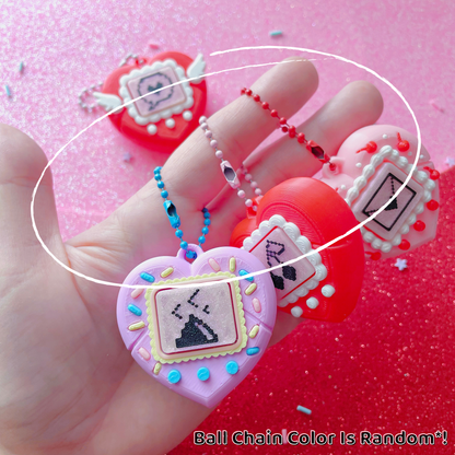 Pixel Poppers - Clicky Heart Pocket Pal - Choose Your Combo!