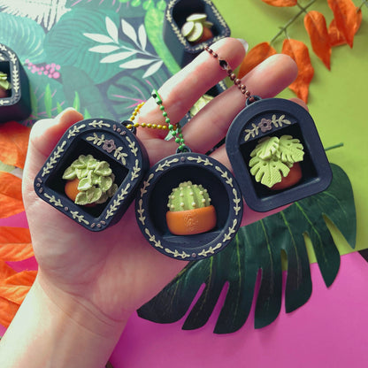Pixel Poppers - Fidget Clicker Cozy Plant Shelf - Choose Your Combo!