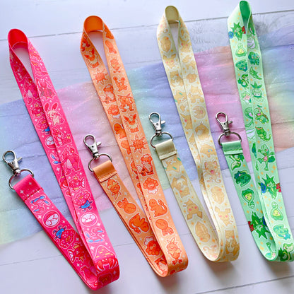 Rainbow Poke' Lanyards | Choose Your Color!