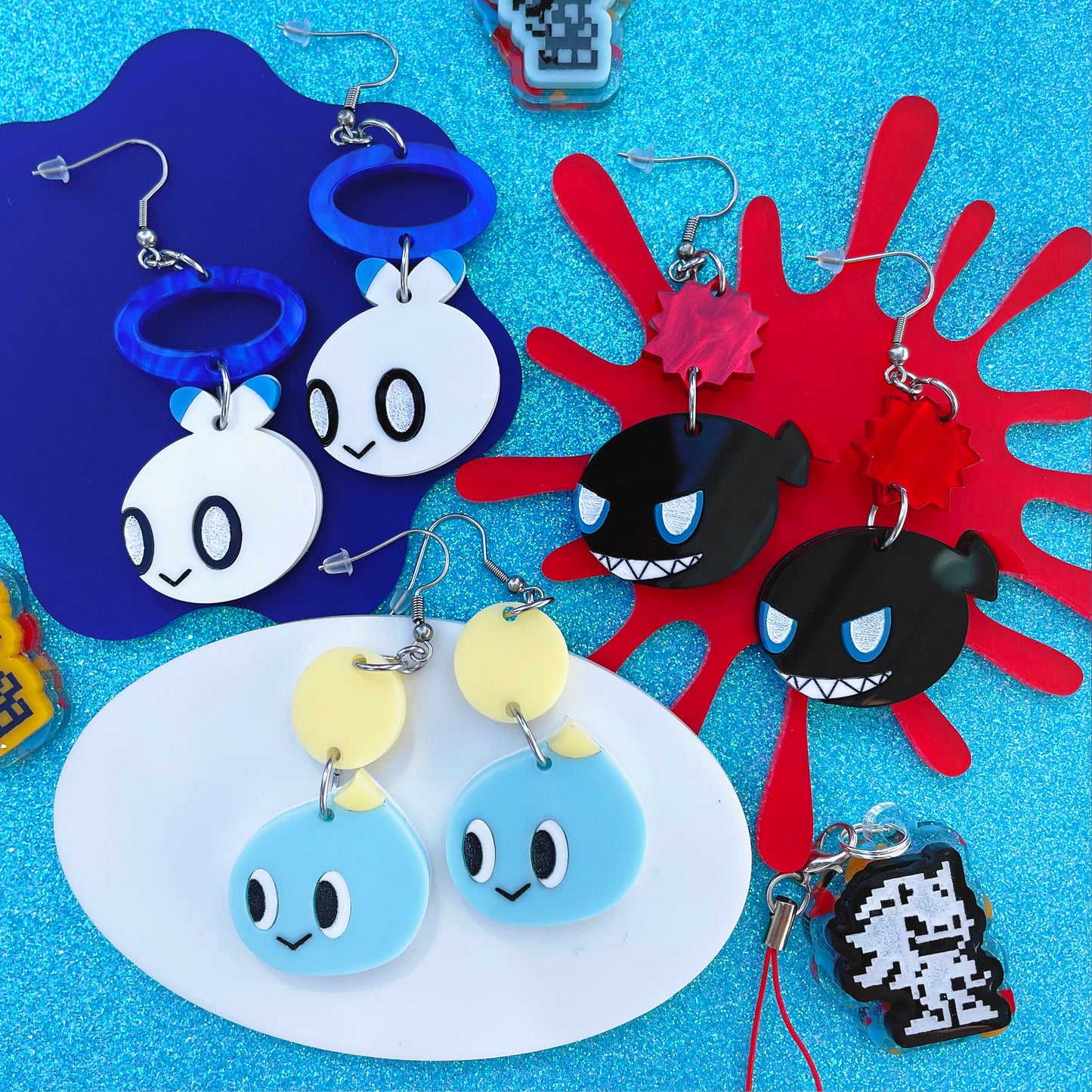 Chao Trio Earrings // Choose Your Character! NEW + IMPROVED