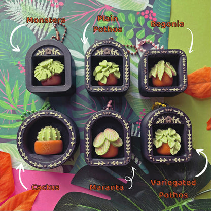Pixel Poppers - Fidget Clicker Cozy Plant Shelf - Choose Your Combo!