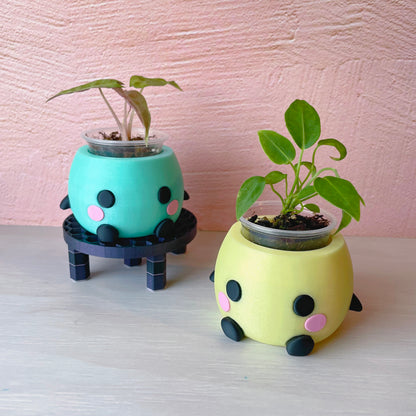 Small Garden Friend Celestial Macaron Plant Pot // Drainage Included!