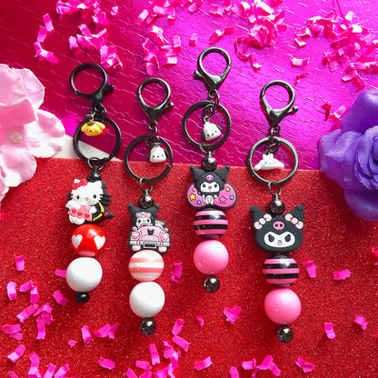 B&B Collab // Kuro & Friends Keychain