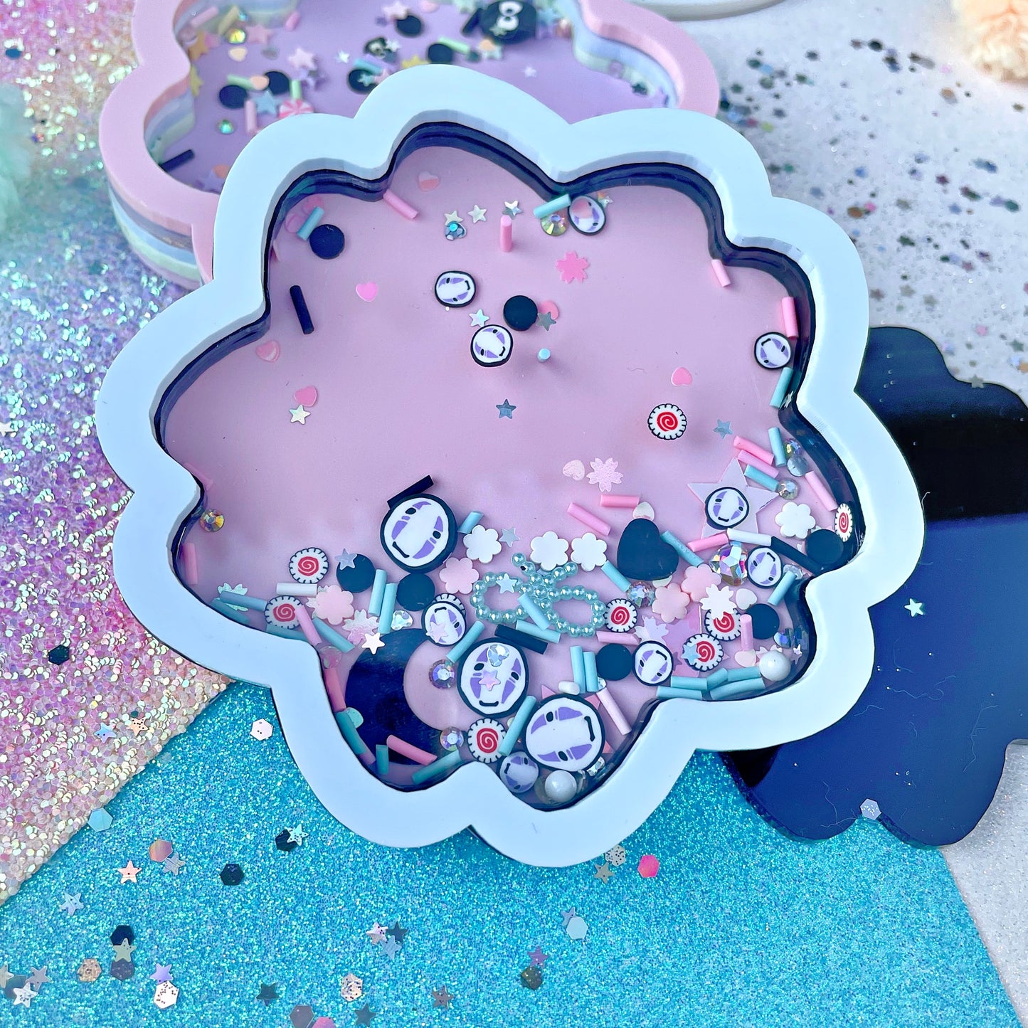 Sakura-Face / Soot + Stars Coaster | Choose Your Theme!