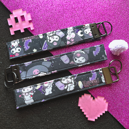Kuro-chan Fabric Wristlet