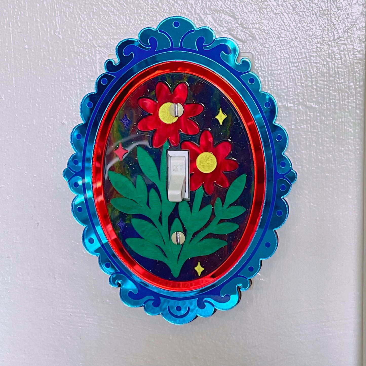 Oddities Shop \\ Withered Garden Light Switch Plate Cover | 3 Designs To Choose From!