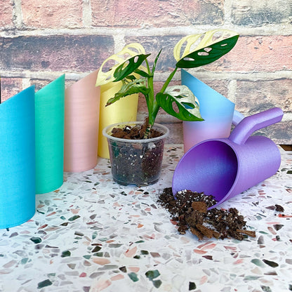 Celestial Rainbow Soil Scoops // Choose Your Color!
