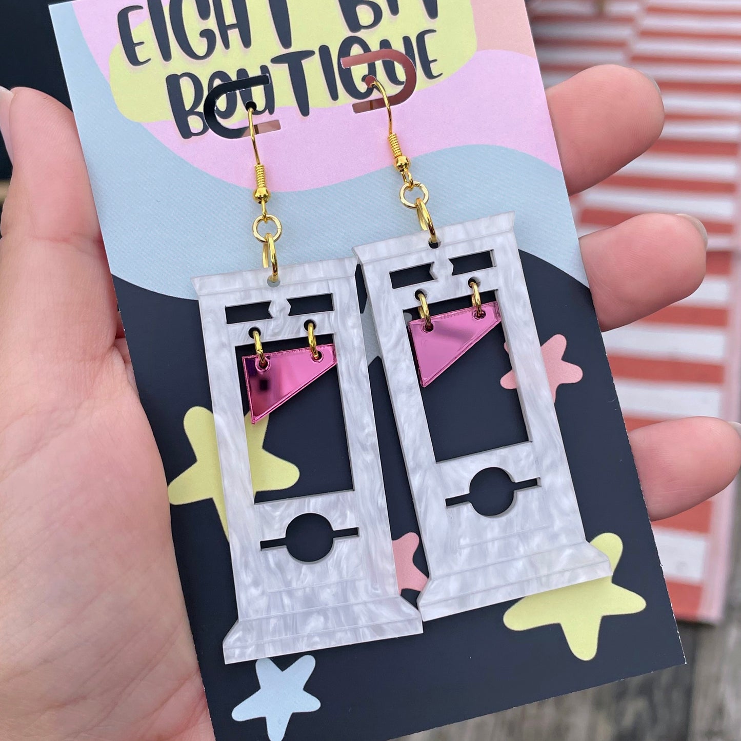 Chop Chop! Guillotine Earrings