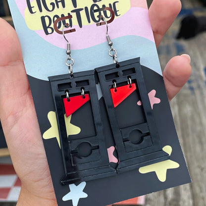 Chop Chop! Guillotine Earrings