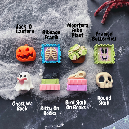 Pixel Poppers - Fidget Clicker Double Gothic Spooky Bookshelf - Choose Your Combo!