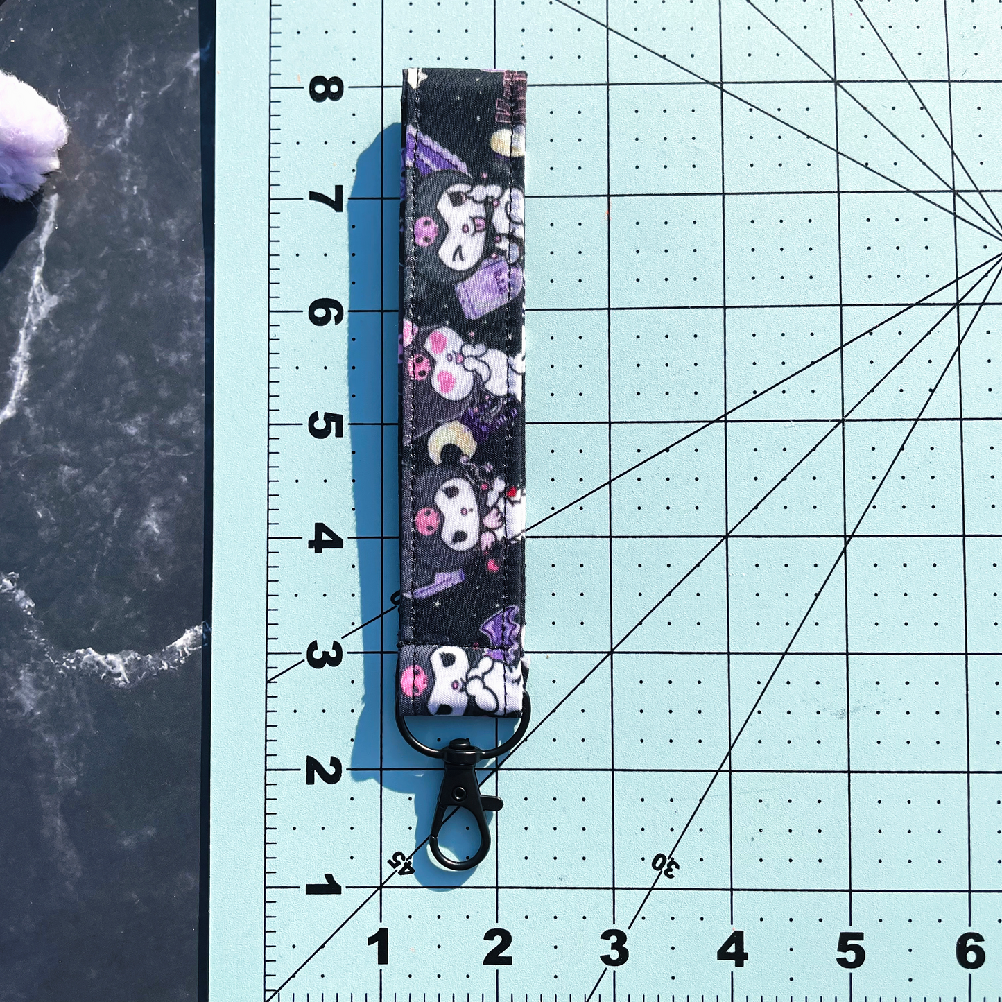 Kuro-chan Fabric Wristlet