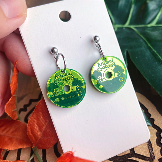 Byte Sized - ACrossing Disc Earrings
