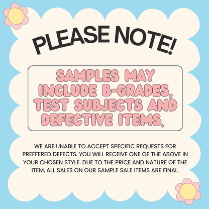 SAMPLE SALE - B-GRADE Light Switch Covers All Sizes + Shapes $10