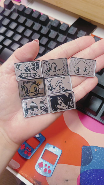 Choose Your Character! VMU Adventure Earrings