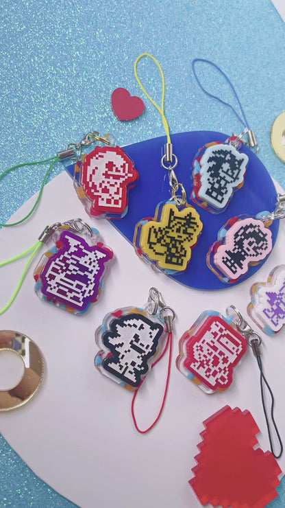 SAdventure Sprite Phone Charms - Tons of Characters To Choose From! // UV Resin Coating For Extra Durability