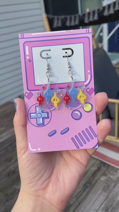 Ghosty Garden Sprout Small Earrings