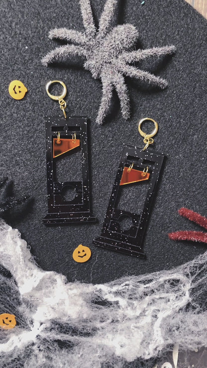 Chop Chop Halloween! Guillotine Earrings | LIMITED EDITION