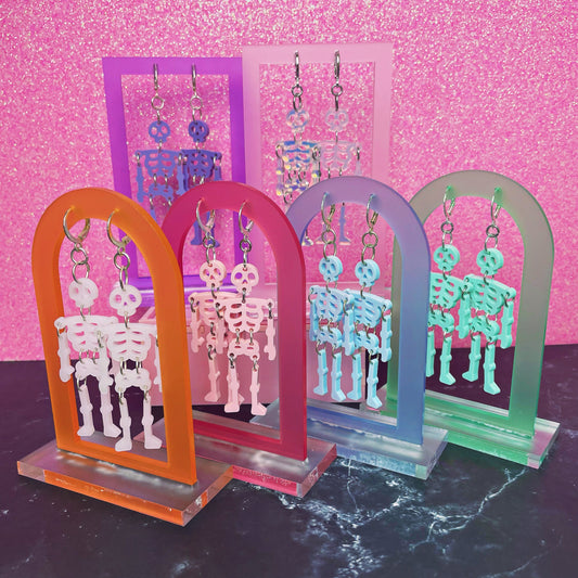 The Dangly Dancing Skeleton Crew! Earrings