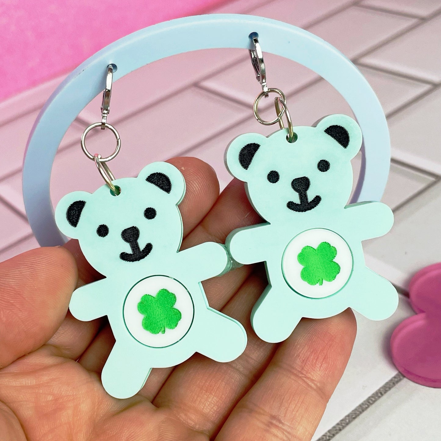 Mood Bears Acrylic Earrings // Pick Your Mood!
