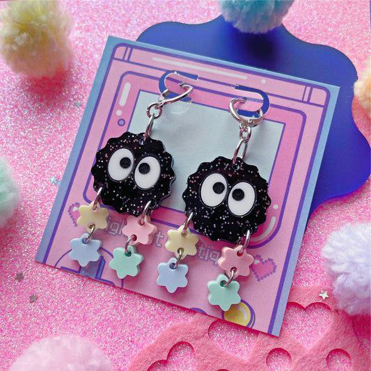 Sootie Konpeito Dangle Acrylic Earrings |