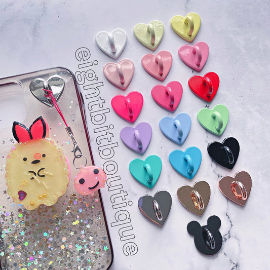 Kawaii Adhesive Metal Charm Holder| Super Strong Hold + Tons of Colors Available